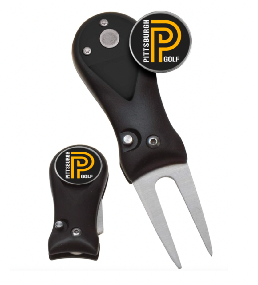 Pittsburgh Golf, Divot Tool, Golf Tools, Accessories